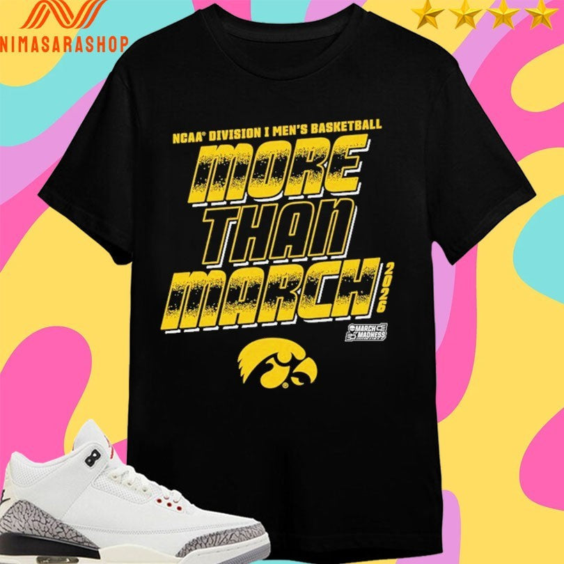 Iowa Hawkeyes 2026 NCAA Division I Men's Basketball - Adult & Kids T-Shirts, Sweatshirts & Hoodies apparel design preview 1