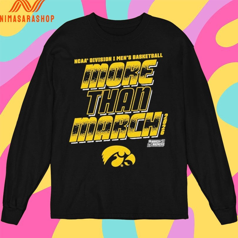 Iowa Hawkeyes 2026 NCAA Division I Men's Basketball - Adult & Kids T-Shirts, Sweatshirts & Hoodies apparel design preview 3