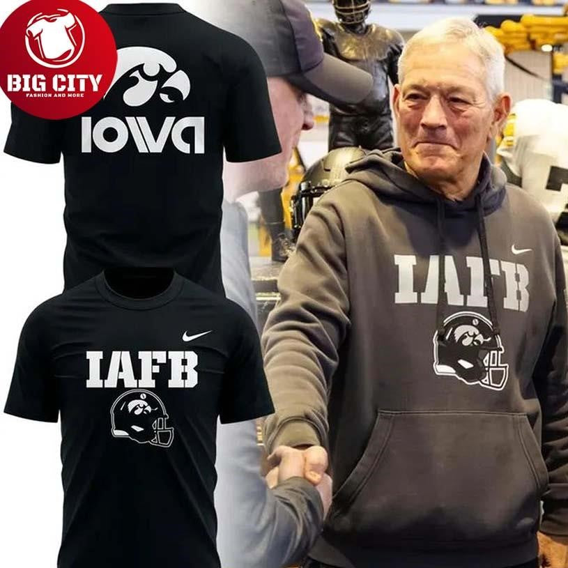 Iowa Hawkeyes Coach Kirk Ferentz For 2025-2026 Season Two Sided Shirt Unisex T-shirt, Sweatshirt, Hoodie, Long Sleeve Tee - T-Shirt, Sweatshirt, Hoodie