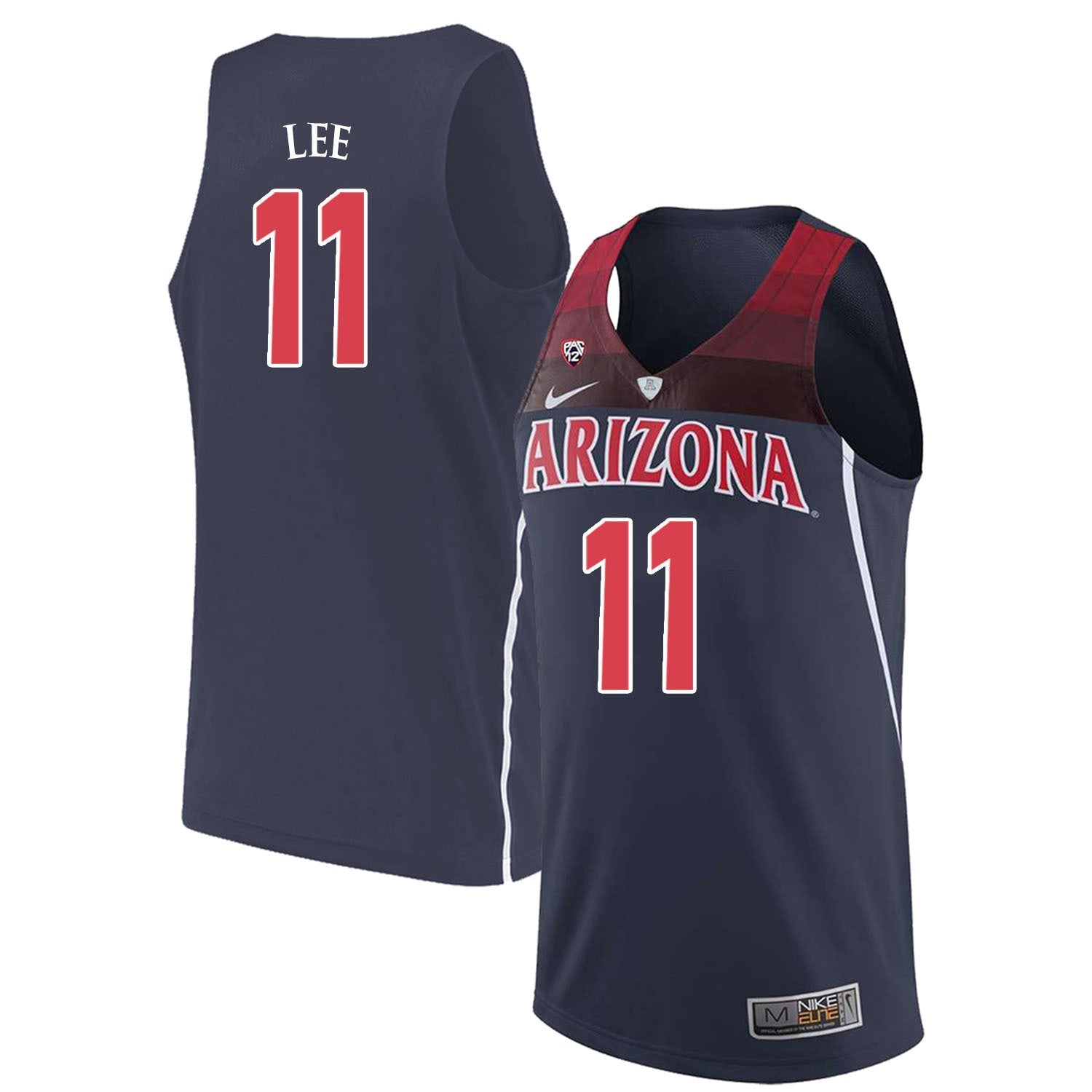 Ira Lee 11 Navy College Football Jersey football jersey product view 1