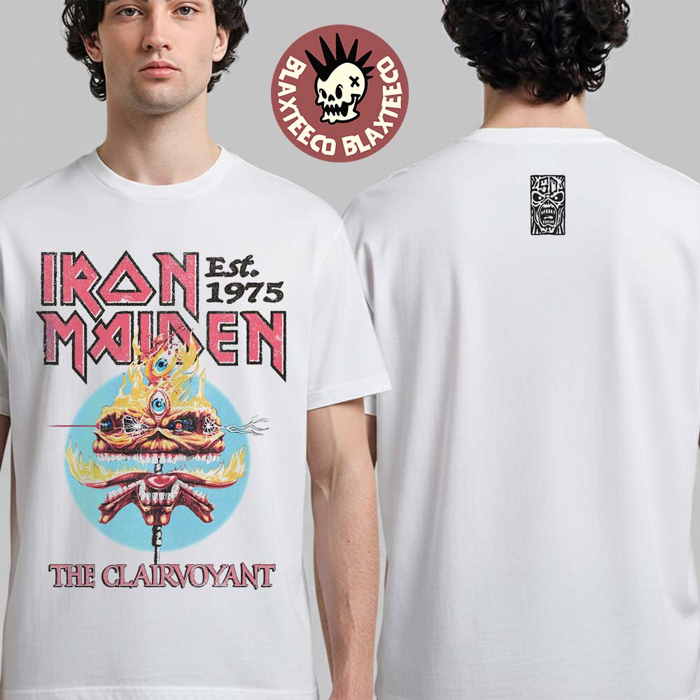 Iron Maiden IM50 Anniversary Collection The Clairvoyant Seventh Son Of A Seventh Son T-Shirt - T-Shirt, Sweatshirt, Hoodie