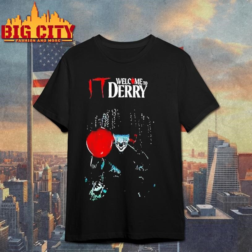 It Welcome To Derry Always The Eyes Shirt Unisex T-shirt, Sweatshirt, Hoodie, Long Sleeve Tee - T-Shirt, Sweatshirt, Hoodie