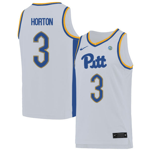 Ithiel Horton 3 White College Football Jersey football jersey product view 1