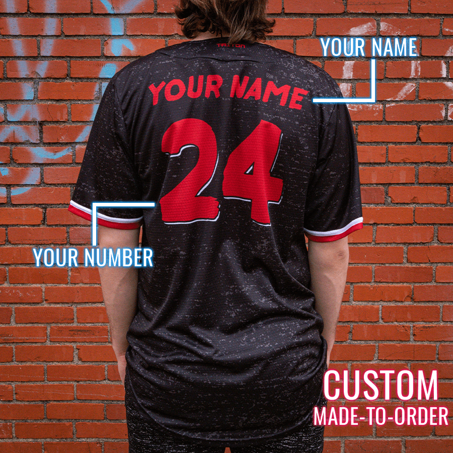 The Kid Lifestyle Baseball Jersey *CUSTOM* baseball jersey product view 2