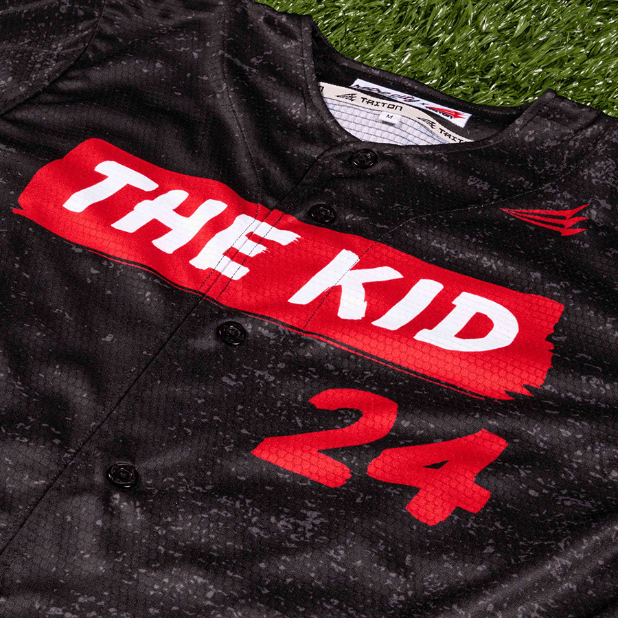 The Kid Lifestyle Baseball Jersey *CUSTOM* baseball jersey product view 3