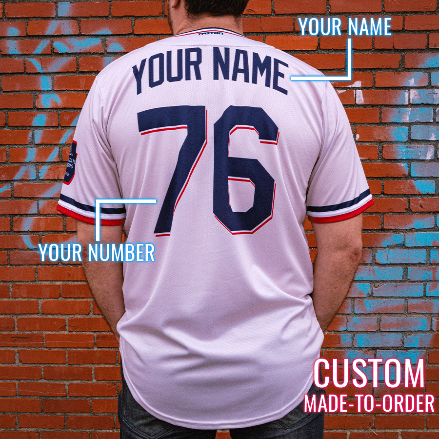 Dinger Season Lifestyle Baseball Jersey *CUSTOM* baseball jersey product view 2