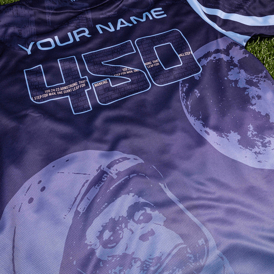 Moonshot NASA Lifestyle Baseball Jersey *CUSTOM* baseball jersey product view 5