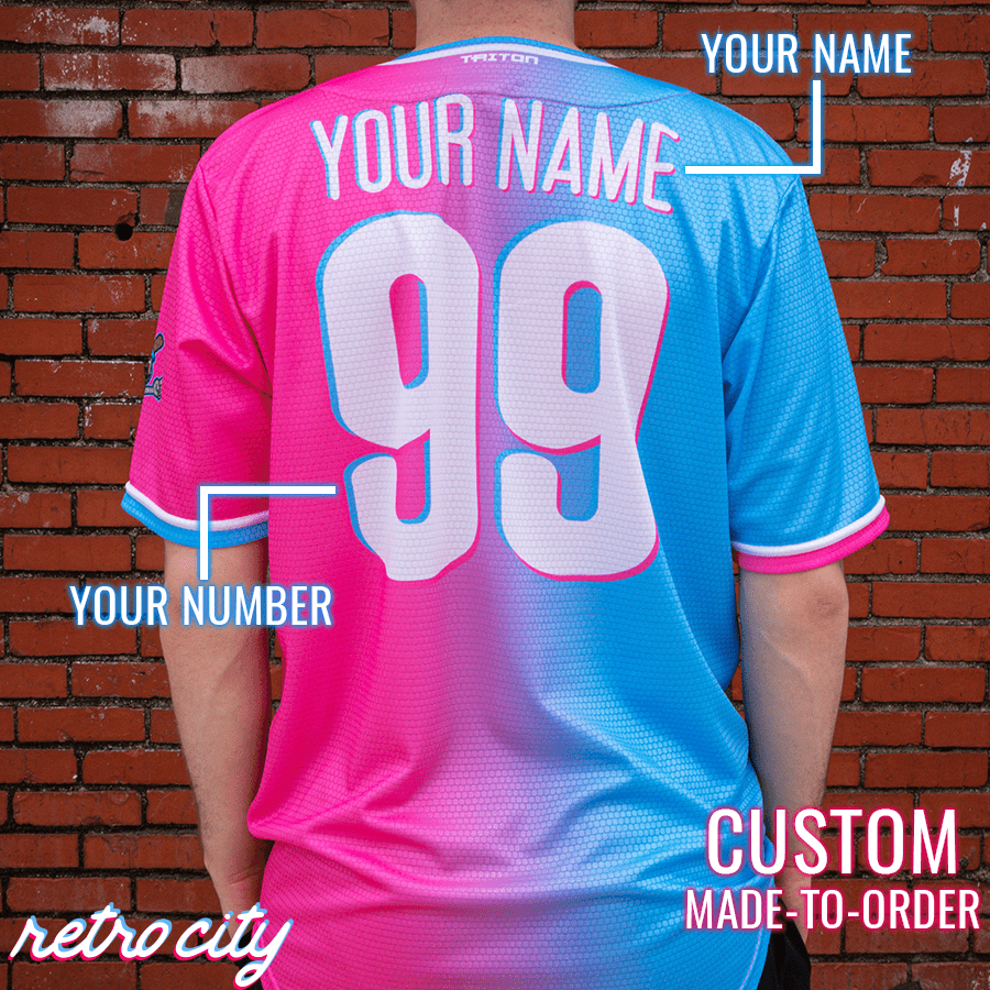 Daddy Hacks Lifestyle Baseball Jersey *CUSTOM* baseball jersey product view 2