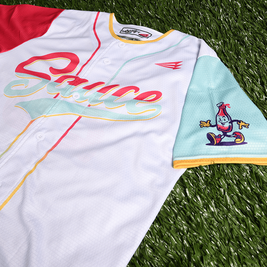 Sauce San Diego Lifestyle Baseball Jersey *CUSTOM* baseball jersey product view 3