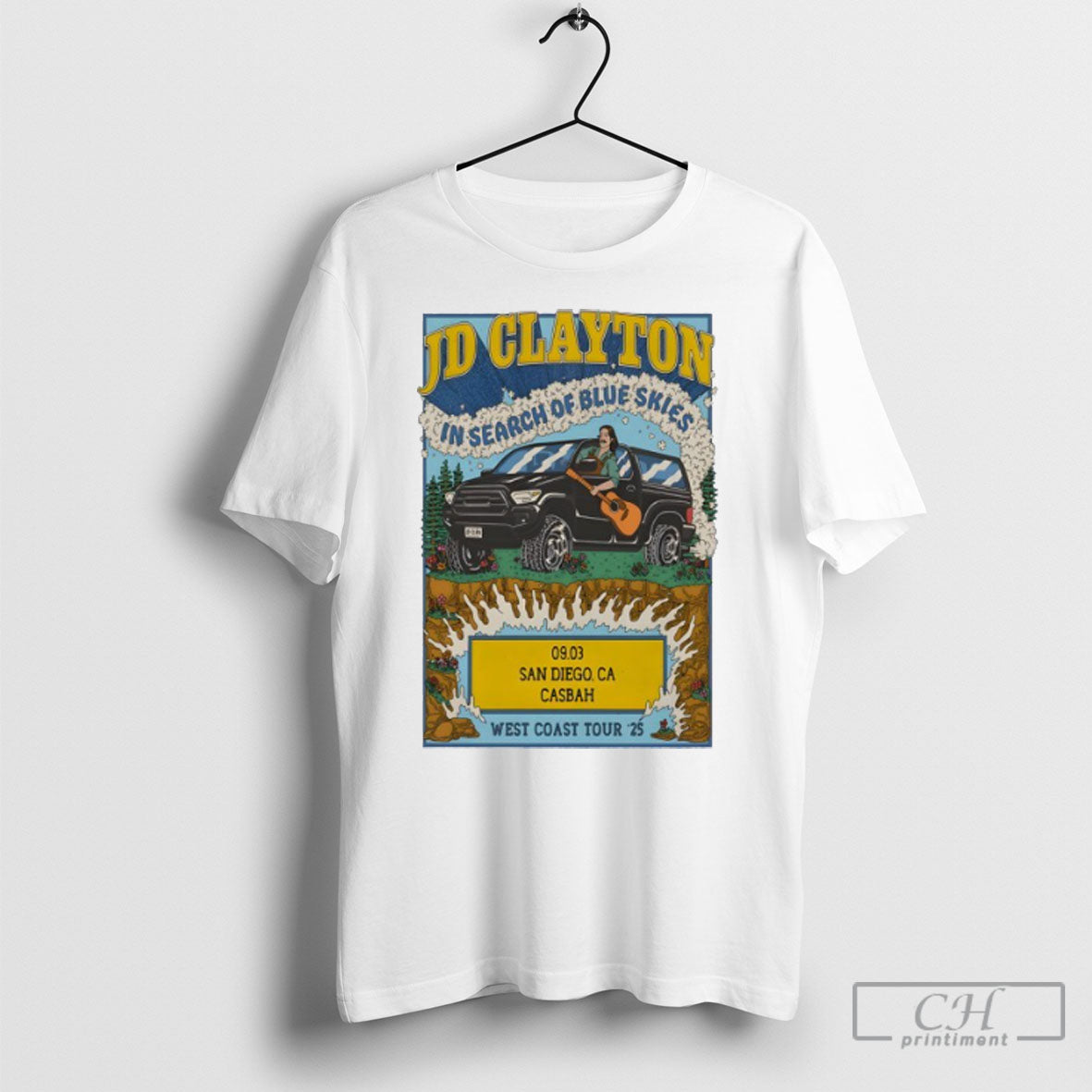 Jd Clayton San Diego Ca On September 3 2025 Poster Shirt Unisex T-shirt, Sweatshirt, Hoodie, Long Sleeve Tee - T-Shirt, Sweatshirt, Hoodie