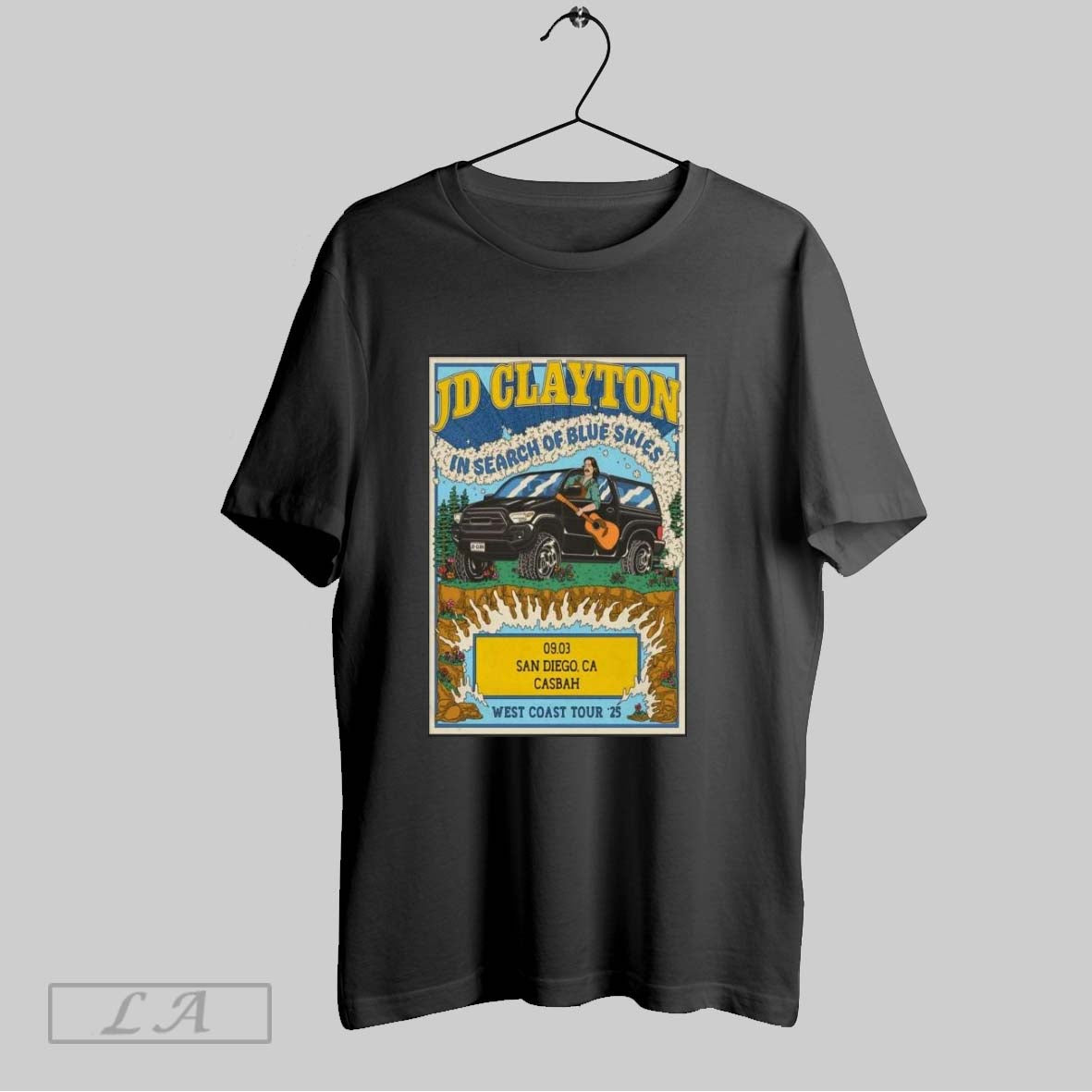 Jd Clayton September 3 2025 Casbah In San Diego Ca Poster Unisex T-shirt, Sweatshirt, Hoodie, Long Sleeve Tee - T-Shirt, Sweatshirt, Hoodie