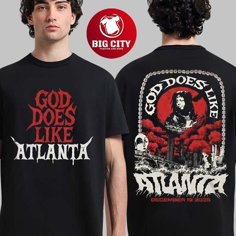 JID Atlanta 2025 Exclusive Venue Two Sided Shirt Unisex T-shirt, Sweatshirt, Hoodie, Long Sleeve Tee - T-Shirt, Sweatshirt, Hoodie