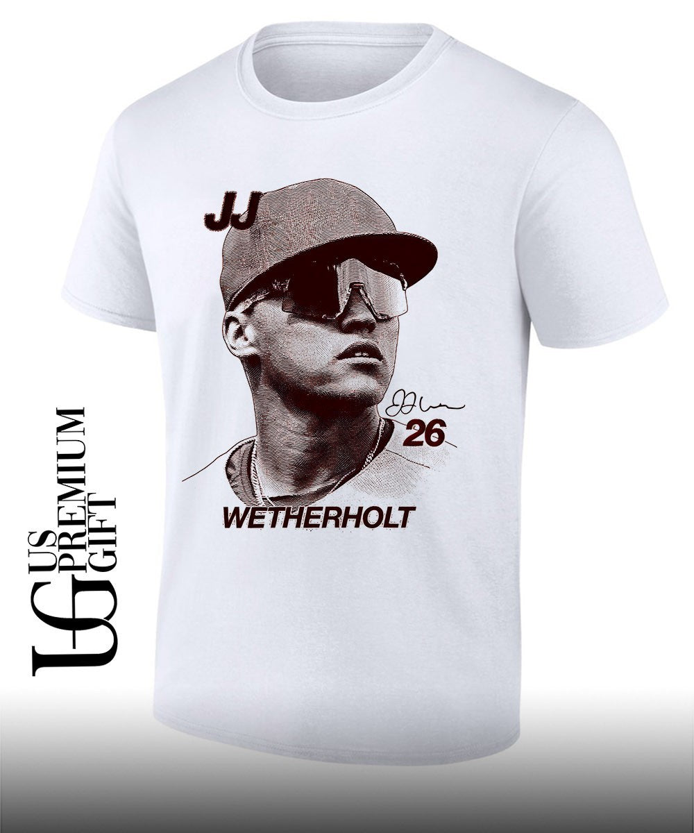 JJ Wetherholt St. Louis Cardinals baseball big head signature shirt Unisex T-shirt, Sweatshirt, Hoodie, Long Sleeve Tee - T-Shirt, Sweatshirt, Hoodie