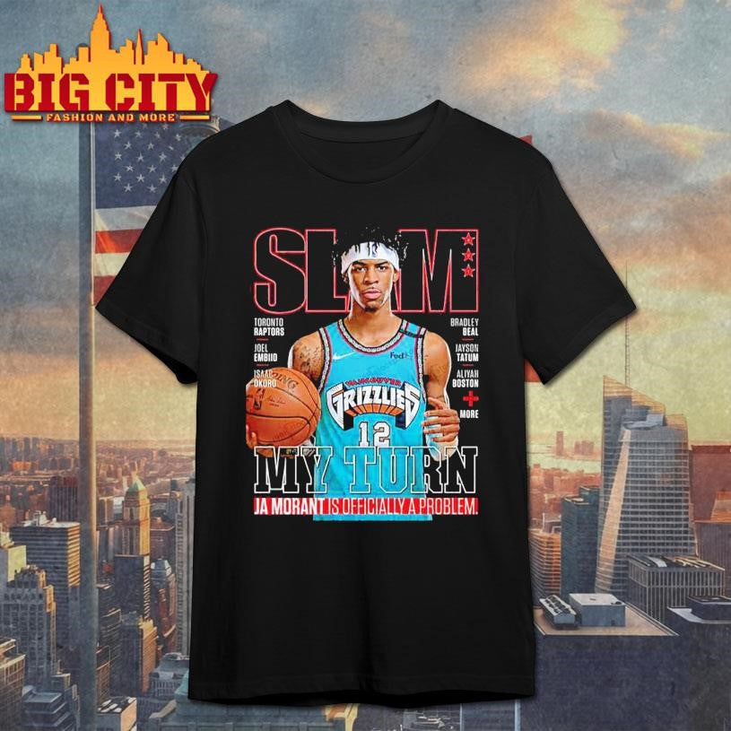 Ja Morant SLAM Magazine Cover Shirt Unisex T-shirt, Sweatshirt, Hoodie, Long Sleeve Tee - T-Shirt, Sweatshirt, Hoodie
