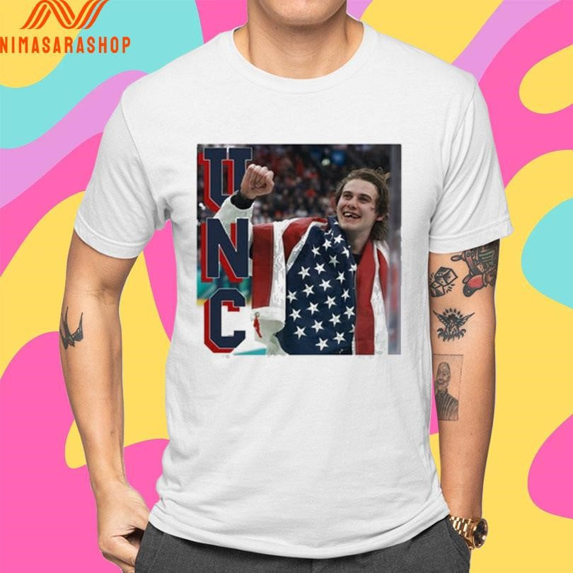 Jack Hughes New Jersey Devils Uncivilized No Teeth Olympic 2026 Shirts hockey jersey product view 4