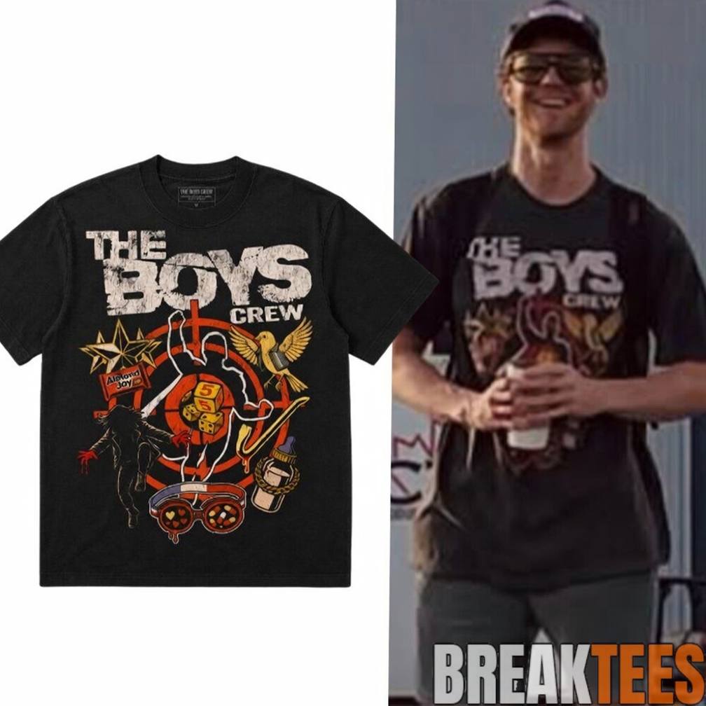 Jack Quaid Hughie Campbell The Boys Crew Shirt Unisex T-shirt, Sweatshirt, Hoodie, Long Sleeve Tee - T-Shirt, Sweatshirt, Hoodie