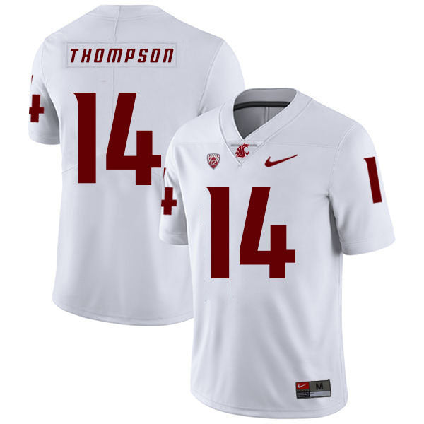Jack Thompson 14 White College Football Jersey football jersey product view 1