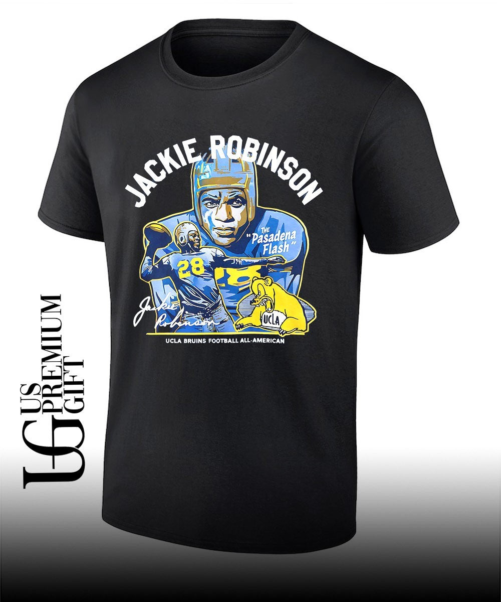 Jackie Robinson The Pasadena Flash UCLA Bruins Football shirt Unisex T-shirt, Sweatshirt, Hoodie, Long Sleeve Tee - T-Shirt, Sweatshirt, Hoodie
