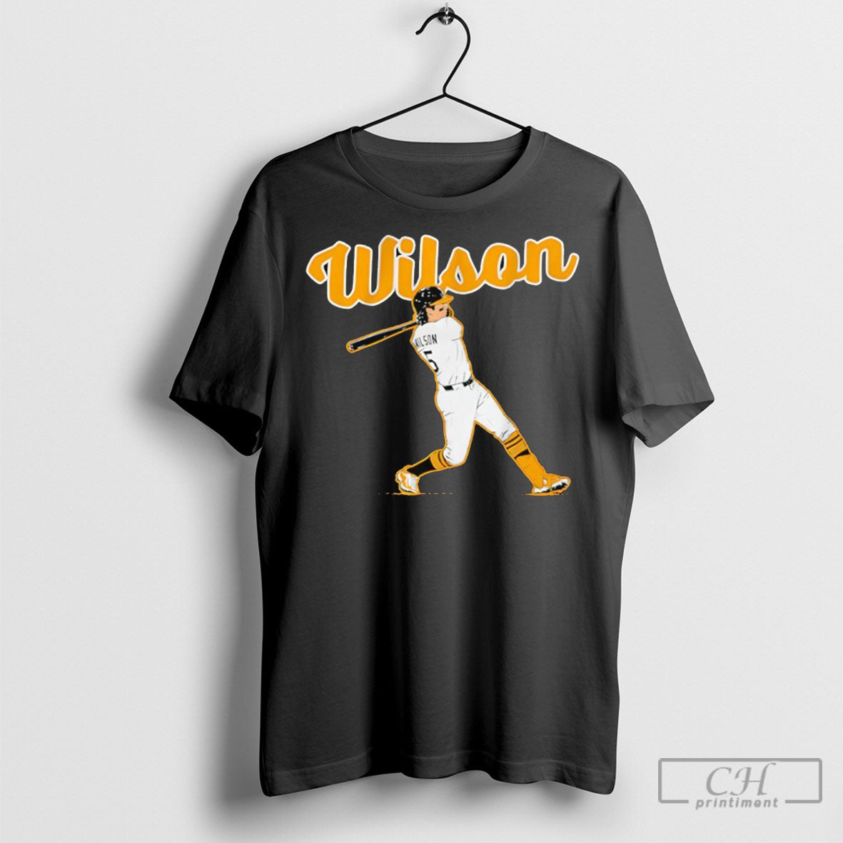 Jacob Wilson Oakland Athletics Slugger Swing Shirt Tee Unisex T-shirt, Sweatshirt, Hoodie, Long Sleeve Tee - T-Shirt, Sweatshirt, Hoodie