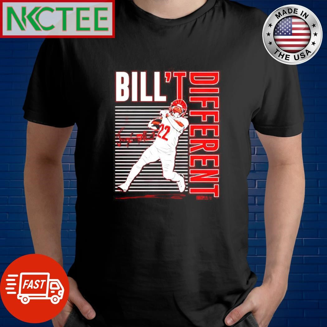 Jacory Croskey Merritt Billt Different hold ball run signature graphic shirt Unisex T-shirt, Sweatshirt, Hoodie, Long Sleeve Tee - T-Shirt, Sweatshirt, Hoodie