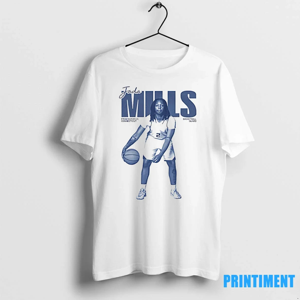 Jada Mills James Madison Dukes Guard From Norwich Connecticut Tshirts Sweater Unisex T-shirt, Sweatshirt, Hoodie, Long Sleeve Tee - T-Shirt, Sweatshirt, Hoodie