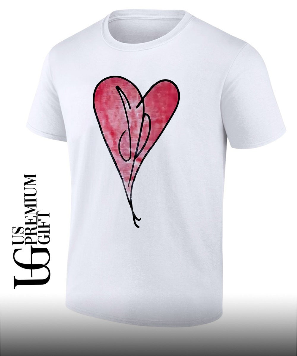 Jaden Mcdaniels wearing heart shirt Unisex T-shirt, Sweatshirt, Hoodie, Long Sleeve Tee - T-Shirt, Sweatshirt, Hoodie