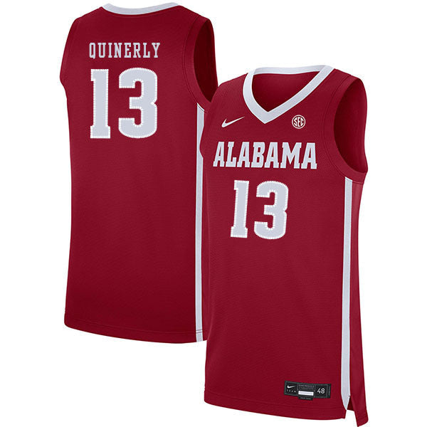 Jahvon Quinerly 13 Red College Football Jersey football jersey product view 1