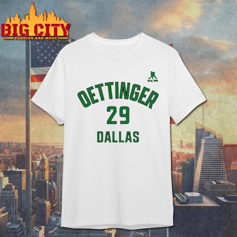 Jake Oettinger #29 Dallas Stars Hockey name and number shirt Unisex T-shirt, Sweatshirt, Hoodie, Long Sleeve Tee - T-Shirt, Sweatshirt, Hoodie