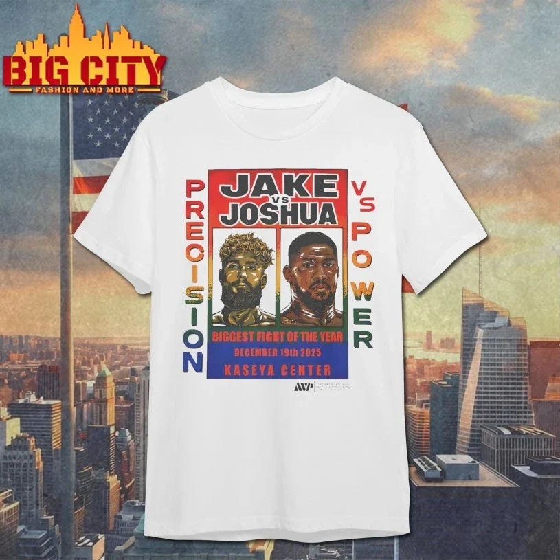 Jake vs Joshua biggest fight on the year shirt Unisex T-shirt, Sweatshirt, Hoodie, Long Sleeve Tee - T-Shirt, Sweatshirt, Hoodie
