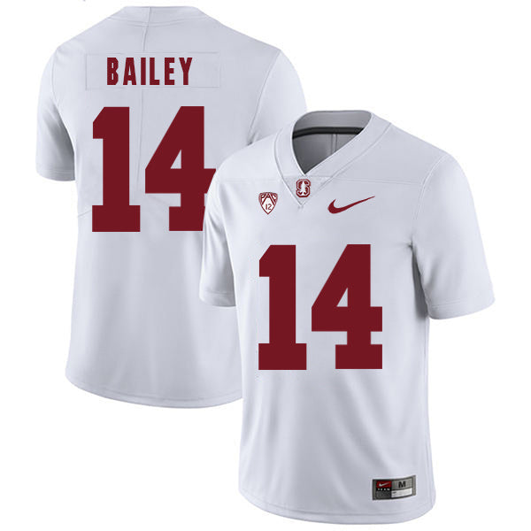Jake Bailey 14 White College Football Jersey football jersey product view 1