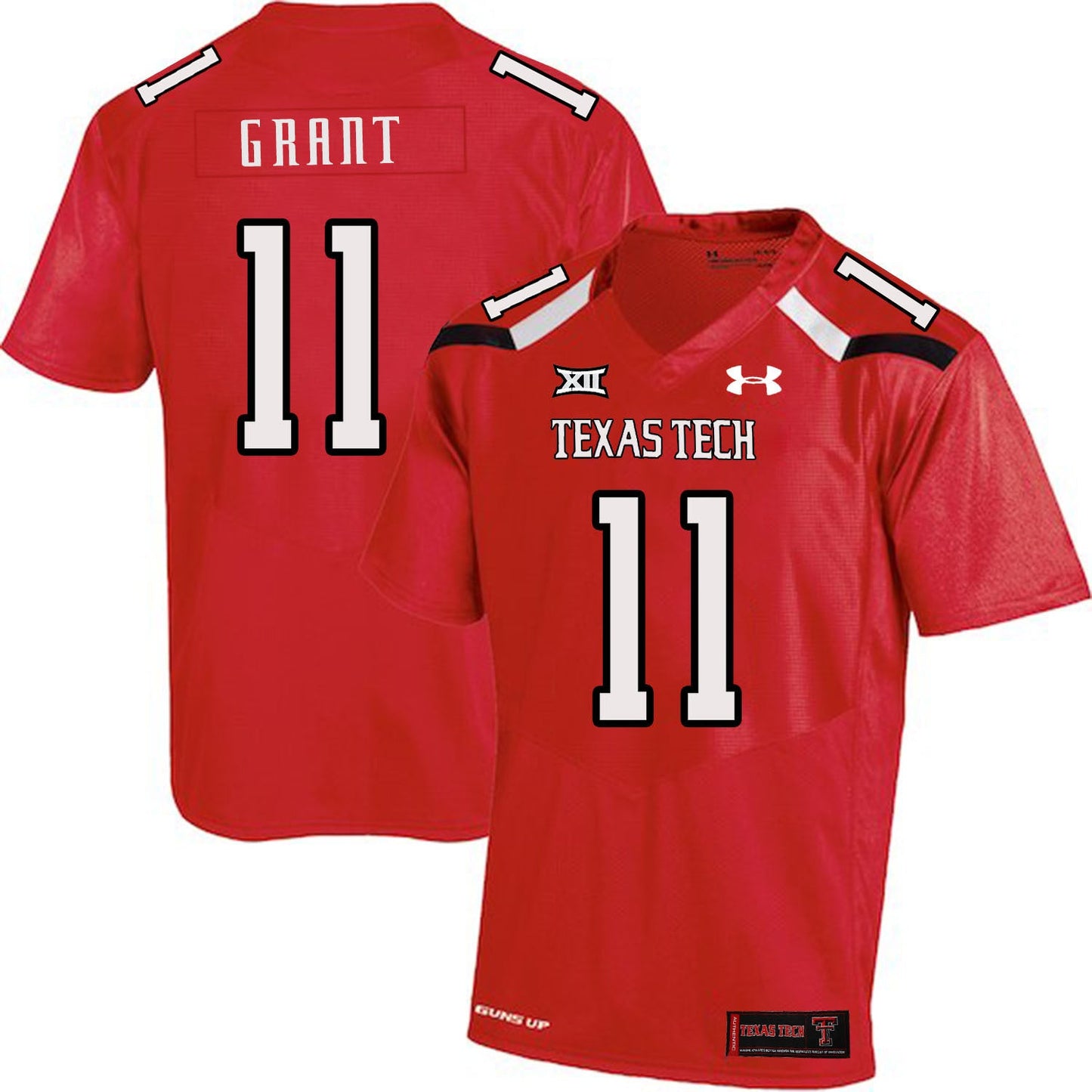 Jakeem Grant 11 Red College Football Jersey football jersey product view 1