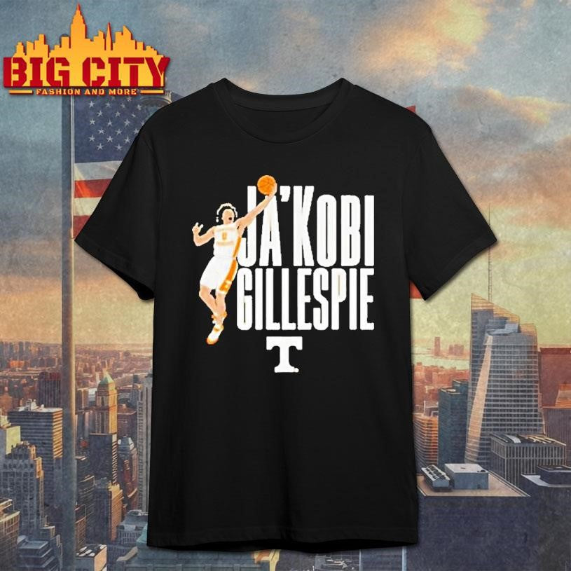 Jakobi Gillespie Pose Tennessee Volunteers Basketball Name And Logo Shirt Unisex T-shirt, Sweatshirt, Hoodie, Long Sleeve Tee - T-Shirt, Sweatshirt, Hoodie