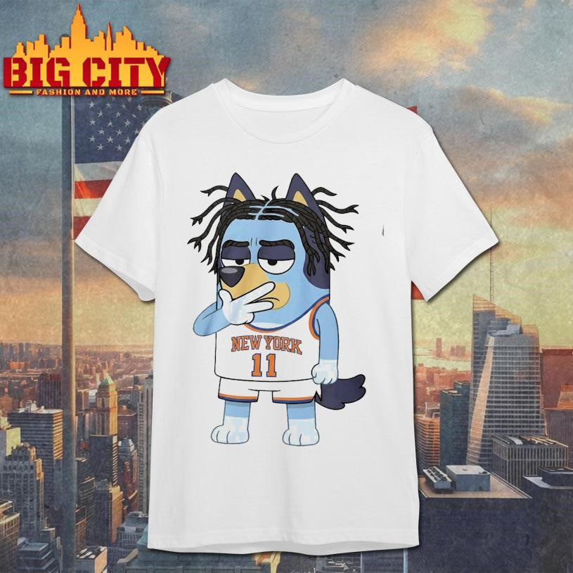 Jalen Brunson Bluey Jalen Baby Shirt Unisex T-shirt, Sweatshirt, Hoodie, Long Sleeve Tee - T-Shirt, Sweatshirt, Hoodie