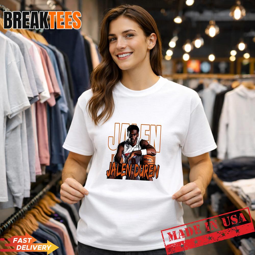 Jalen Duren Rising Star Basketball Detroit Pistons Fan T-Shirt Unisex T-shirt, Sweatshirt, Hoodie, Long Sleeve Tee - T-Shirt, Sweatshirt, Hoodie
