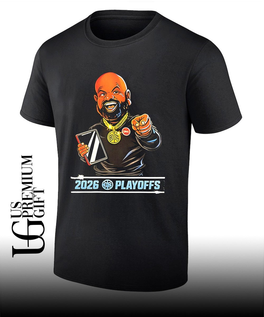 Jalen Duren wearing JB Bickerstaff 2026 Playoffs shirt Unisex T-shirt, Sweatshirt, Hoodie, Long Sleeve Tee - T-Shirt, Sweatshirt, Hoodie