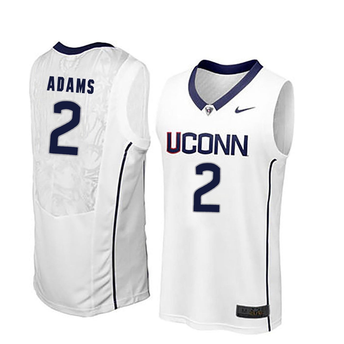 Jalen Adams 2 Men White College Football Jersey football jersey product view 1