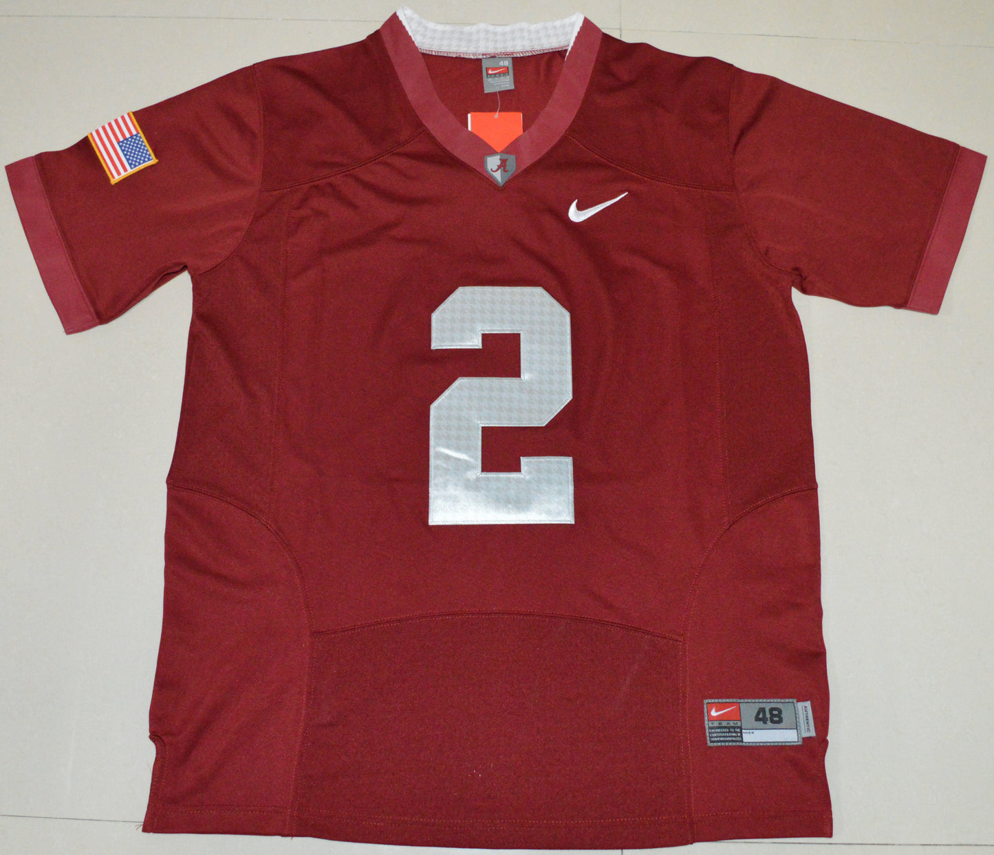 Jalen Hurts 2 Battle Edition College Football Jersey football jersey product view 1
