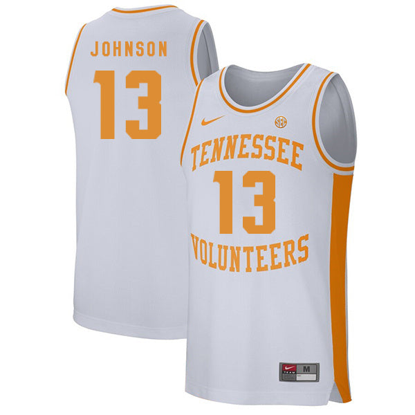 Jalen Johnson 13 White Style 1 College Football Jersey football jersey product view 1