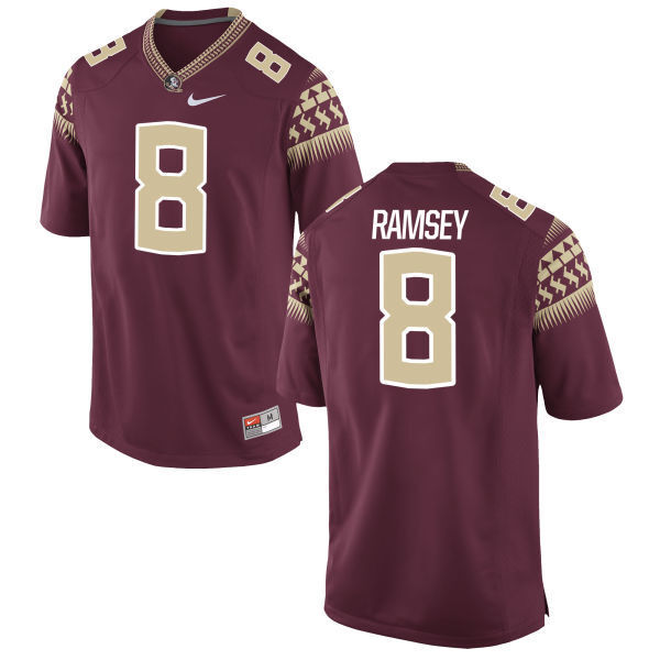Jalen Ramsey 8 Burgundy College Football Jersey football jersey product view 1