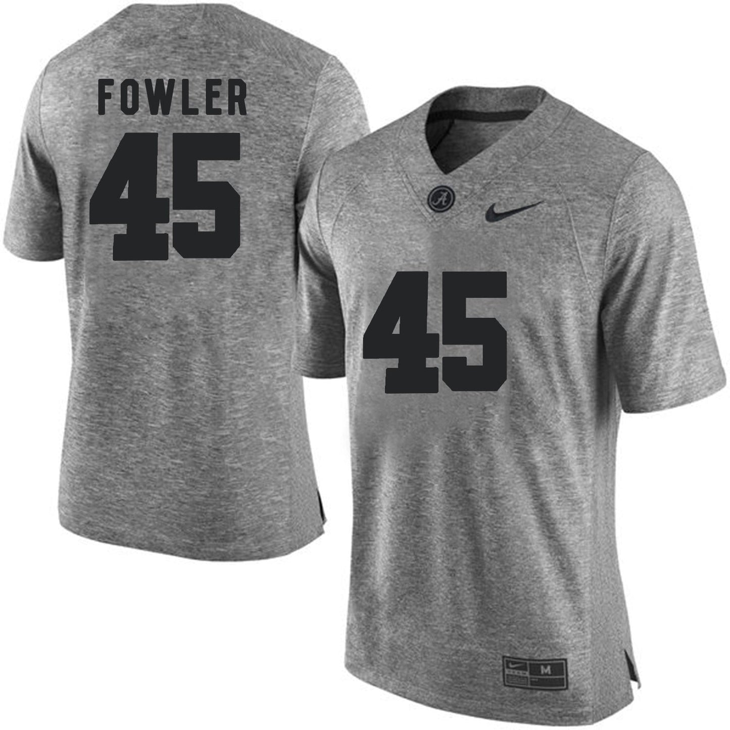 Jalston Fowler 45 Gray College Football Jersey football jersey product view 1