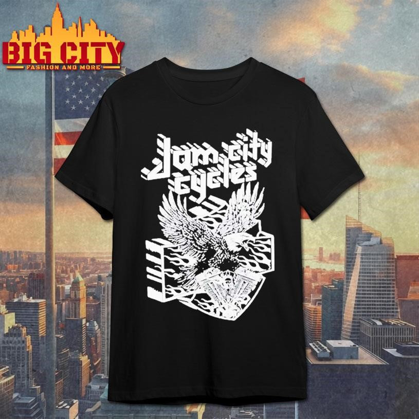 Jam City Cycles Flying Evo Shirt Unisex T-shirt, Sweatshirt, Hoodie, Long Sleeve Tee - T-Shirt, Sweatshirt, Hoodie