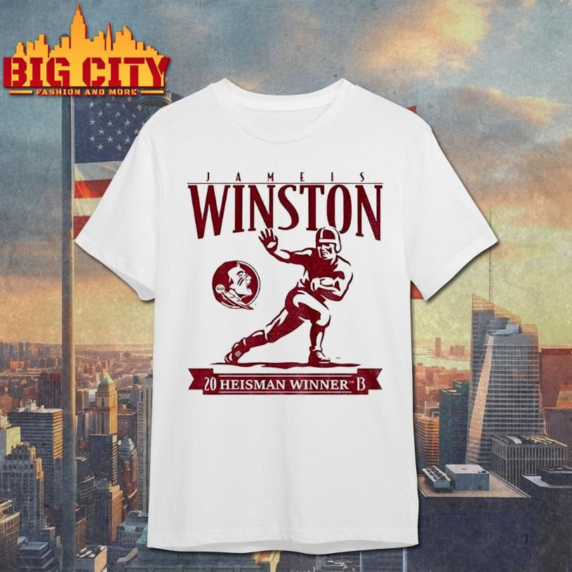 Jameis Winston Heisman Trophy Florida State Football Heisman Winner 2023 Shirt Unisex T-shirt, Sweatshirt, Hoodie, Long Sleeve Tee - T-Shirt, Sweatshirt, Hoodie