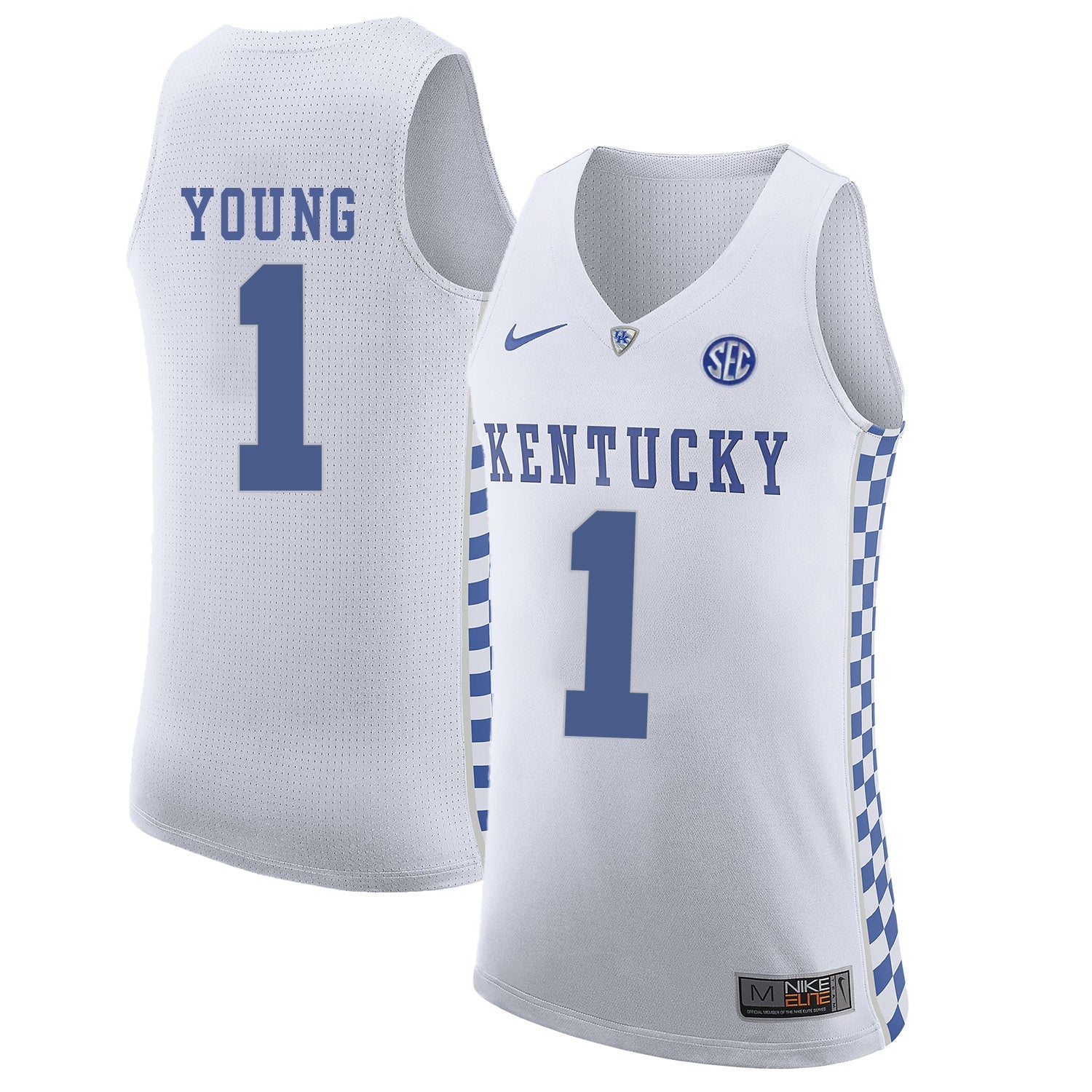 James Young 1 White College Football Jersey football jersey product view 1