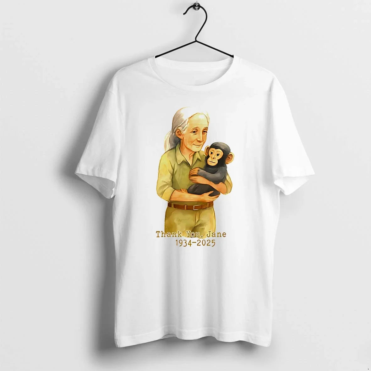 Jane Goodall Legacy Of Hope Thank You Jane Tshirts Sweater Unisex T-shirt, Sweatshirt, Hoodie, Long Sleeve Tee - T-Shirt, Sweatshirt, Hoodie