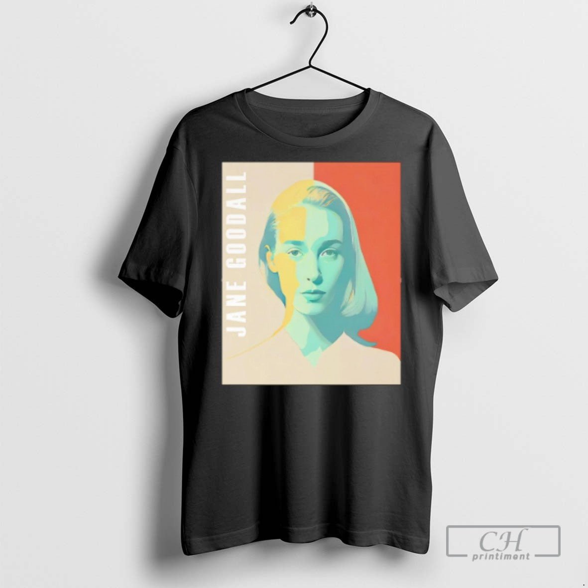 Jane Goodall Minimalist Rip Legend T Shirts Unisex T-shirt, Sweatshirt, Hoodie, Long Sleeve Tee - T-Shirt, Sweatshirt, Hoodie
