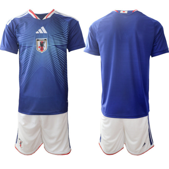 Japan 2026 Blue Home Soccer Jersey Suit sports jersey product view 1