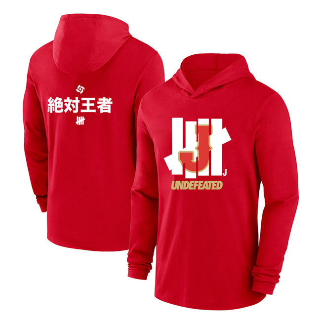 Japan Baseball Red 2026 World Baseball Classic Club Hoodie Soccer Jersey baseball jersey product view 1