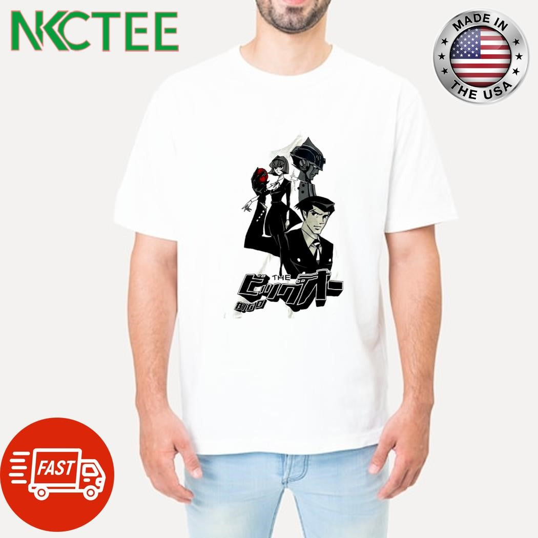 Japanese mecha-anime television series, The Big O shirt Unisex T-shirt, Sweatshirt, Hoodie, Long Sleeve Tee - T-Shirt, Sweatshirt, Hoodie