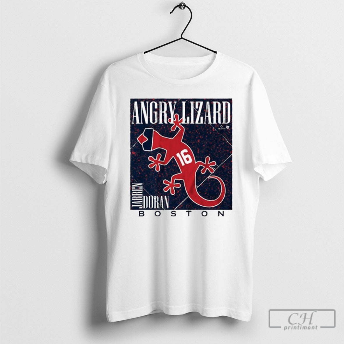 Jarren Duran Angry Lizard Boston Red Sox Shirt Tee Unisex T-shirt, Sweatshirt, Hoodie, Long Sleeve Tee - T-Shirt, Sweatshirt, Hoodie