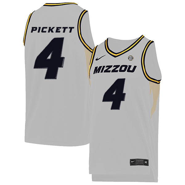 Javon Pickett 4 White College Football Jersey football jersey product view 1